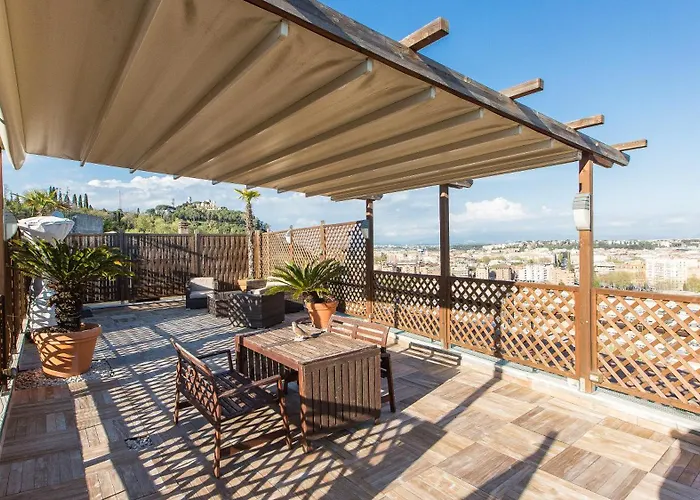 Panorama Penthouse By Rental In Roma, Italia