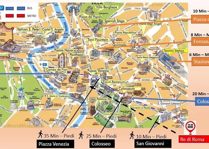 San Giovanni Living House A 4 Minuti A Piedi Da Metropolitana A Re Di Roma, Włochy