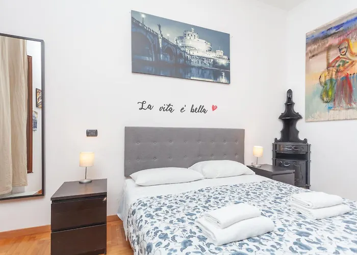 2 Bdr Family Apt Pellegrino - Campo Dei Fiori Navona Roma, Italia