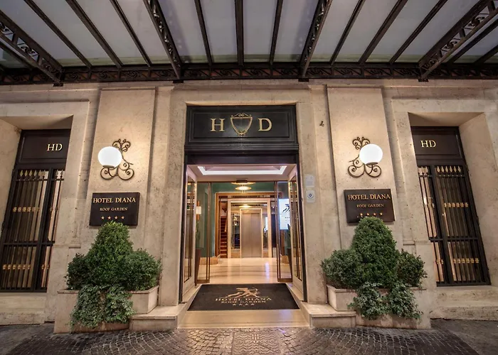 Hotel Diana Roof Garden Roma, Italia