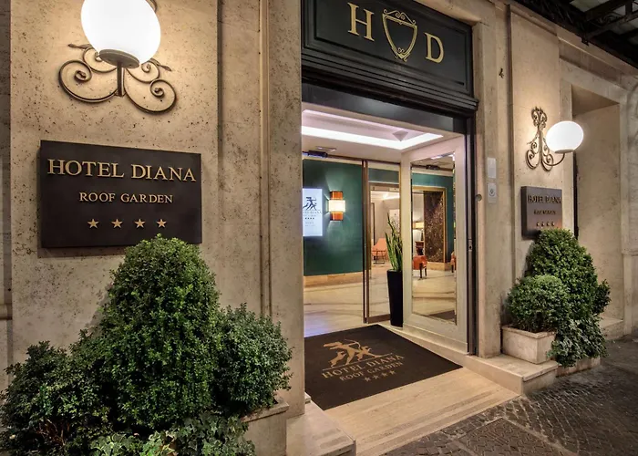 Hotel Diana Roof Garden Roma, Itália