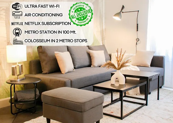 50Mt Metro Station - 20Min Walking From Colosseum - Romecentralhouse - Elegant And Fully Equipped, Italia