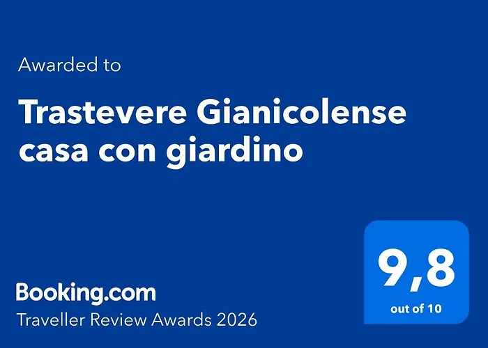 Trastevere Gianicolense Casa Con Giardino Rzym, Włochy